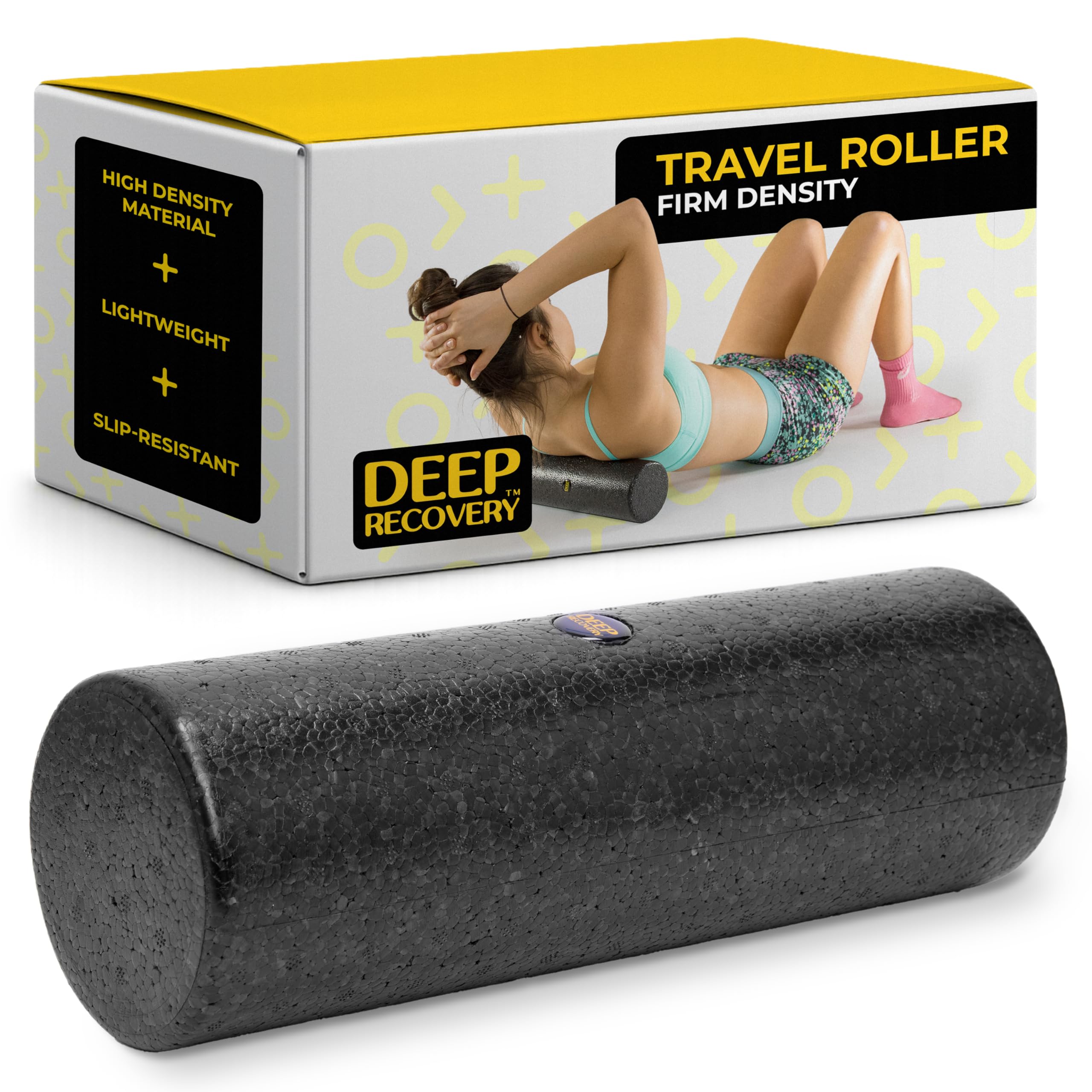 Amazon.com: Deep Recovery Yoga Foam Roller for Physical Therapy